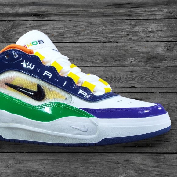 Nike SB Air Max Ishod "Billiards" Premium Shoes / University Red (BRAND NEW) - Picture 5 of 6